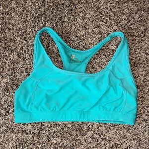 Women's Turquoise Sports Bra (Small)